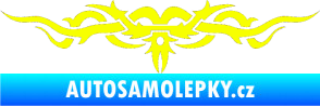 Samolepka Tetování 069 Fluorescentní žlutá