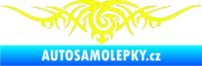 Samolepka Tetování 070 Fluorescentní žlutá