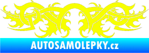 Samolepka Tetování 079 Fluorescentní žlutá