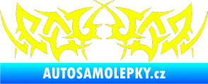 Samolepka Tetování 083 Fluorescentní žlutá