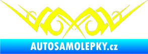 Samolepka Tetování 084 Fluorescentní žlutá