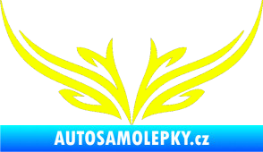 Samolepka Tetování 091 Fluorescentní žlutá