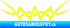 Samolepka Tetování 093 Fluorescentní žlutá