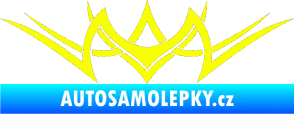 Samolepka Tetování 094 Fluorescentní žlutá