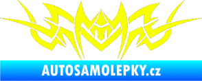 Samolepka Tetování 101 Fluorescentní žlutá
