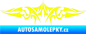 Samolepka Tetování 120 Fluorescentní žlutá