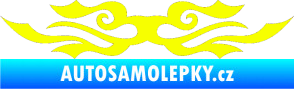 Samolepka Tetování 134 Fluorescentní žlutá