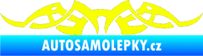Samolepka Tetování 141 Fluorescentní žlutá