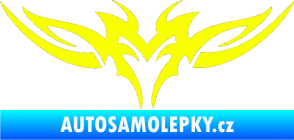 Samolepka Tetování 150 Fluorescentní žlutá
