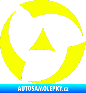 Samolepka Tetování 155 Fluorescentní žlutá