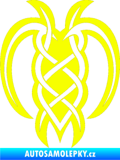Samolepka Tetování 176 Fluorescentní žlutá