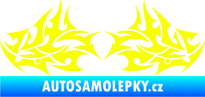Samolepka Tetování 198 Fluorescentní žlutá