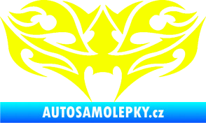 Samolepka Tetování 200 Fluorescentní žlutá