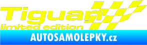 Samolepka Tiguan limited edition pravá Fluorescentní žlutá