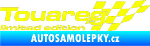 Samolepka Touareg limited edition pravá Fluorescentní žlutá