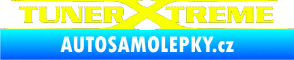 Samolepka Tuner extreme plny Fluorescentní žlutá
