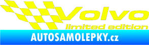 Samolepka Volvo limited edition levá Fluorescentní žlutá