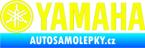 Samolepka Yamaha 001 Fluorescentní žlutá