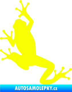 Samolepka Žába 004 levá Fluorescentní žlutá