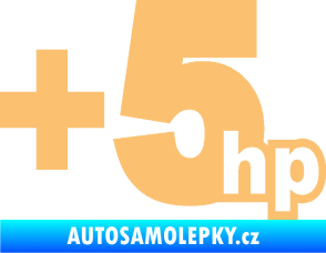 Samolepka + 5hp 003 béžová