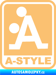 Samolepka A Style JDM  béžová