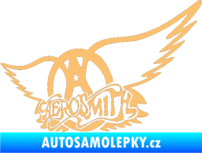 Samolepka Aerosmith 002 béžová