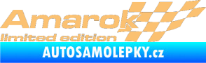 Samolepka Amarok limited edition pravá béžová