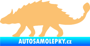 Samolepka Ankylosaurus 001 levá béžová