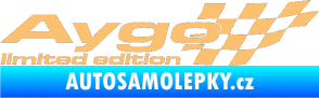 Samolepka Aygo limited edition pravá béžová