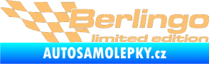 Samolepka Berlingo limited edition levá béžová