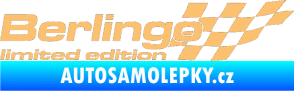 Samolepka Berlingo limited edition pravá béžová