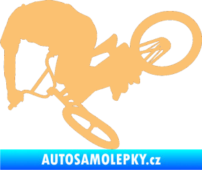 Samolepka Biker 001 levá béžová