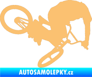 Samolepka Biker 001 pravá béžová