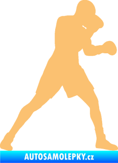Samolepka Boxer 001 pravá béžová