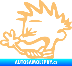 Samolepka Boy tůdle nůdle levá béžová