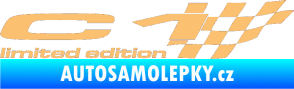 Samolepka C1 limited edition pravá béžová