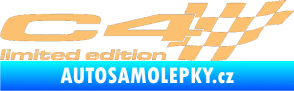 Samolepka C4 limited edition pravá béžová