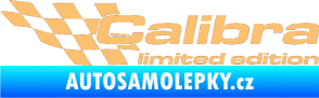 Samolepka Calibra limited edition levá béžová