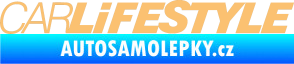 Samolepka Car Life Style béžová