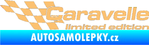 Samolepka Caravelle limited edition levá béžová