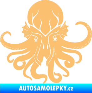 Samolepka Chobotnice 002 pravá béžová