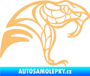 Samolepka Cobra 003 pravá béžová