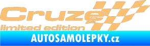 Samolepka Cruze limited edition pravá béžová