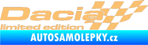 Samolepka Dacia limited edition pravá béžová