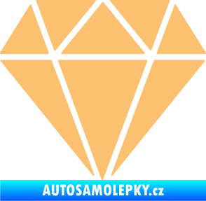 Samolepka Diamant 001 béžová