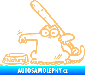 Samolepka Dolej natural levá béžová