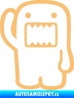 Samolepka Domo 001 levá hello béžová
