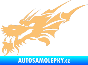 Samolepka Dragon 001 levá béžová