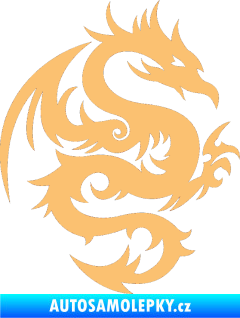 Samolepka Dragon 015 pravá béžová