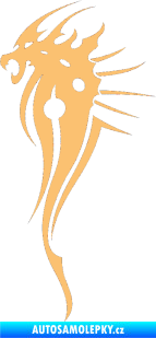 Samolepka Dragon 026 levá béžová